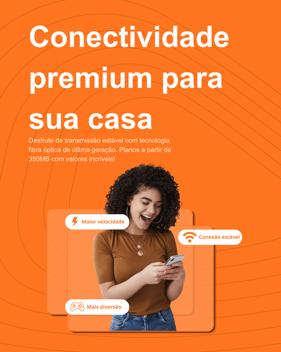 Conectividade premium para sua casa com a fibra óptica da LogLink