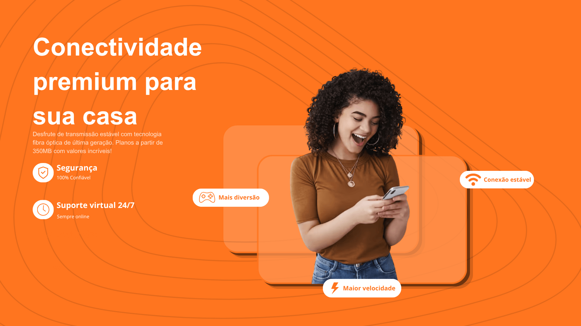 Conectividade premium para sua casa com a fibra óptica da LogLink